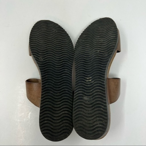 LOLA Sabbia slide leather Sandals size 37 - Picture 5 of 5